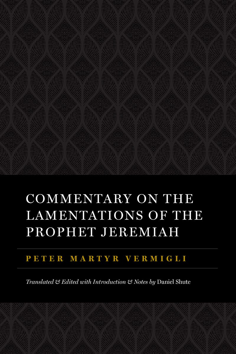 Commentary on the Lamentations of the Prophet Jeremiah: PMV Library, Vol. 6