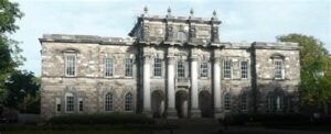 The main building of Union Theological College, Belfast, Ireland.