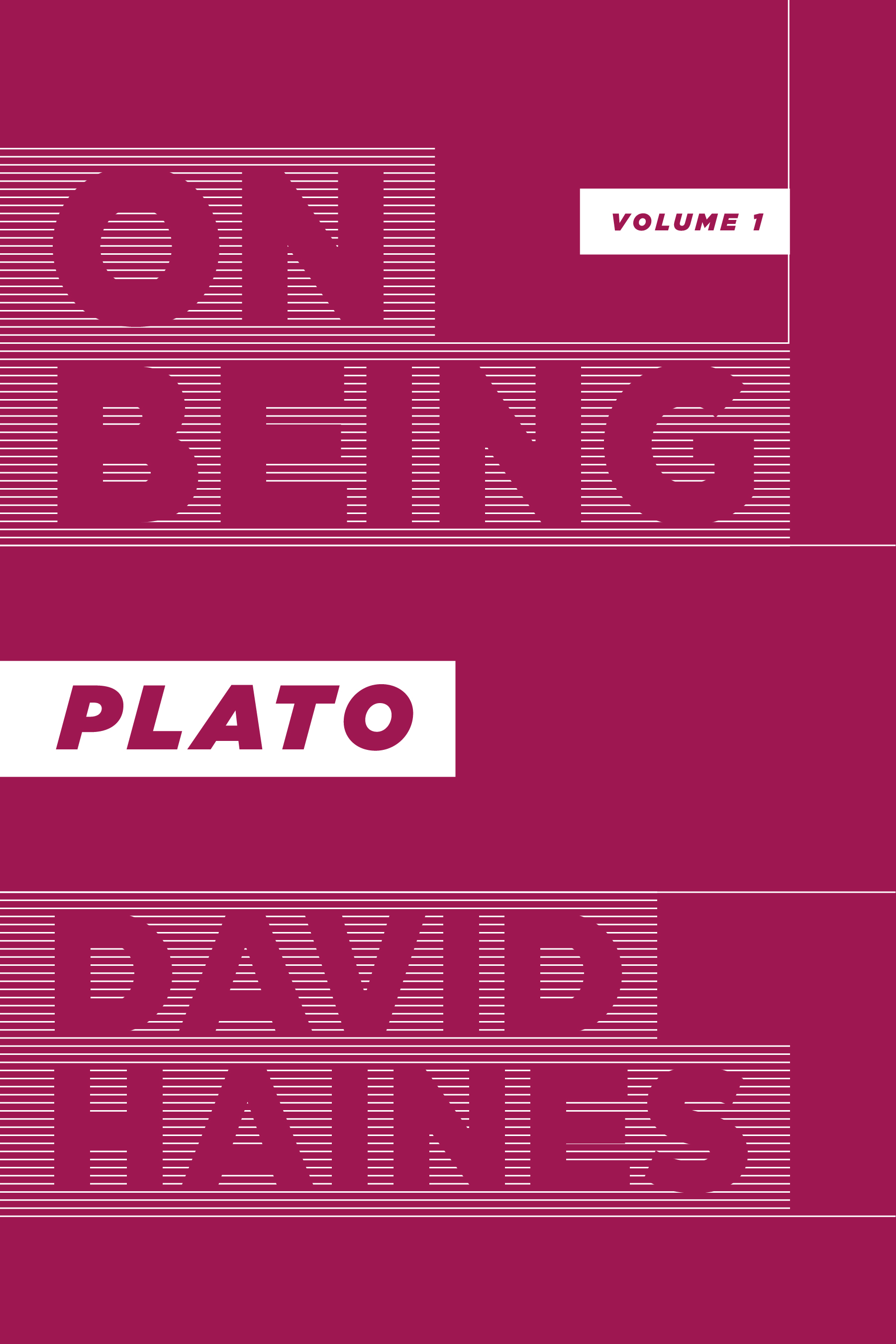On Being,Vol. 1: Plato